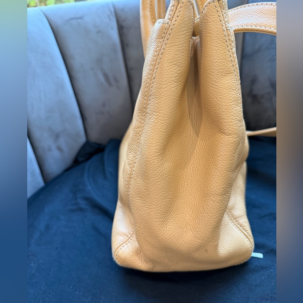 Reserved- Vintage CHANEL Cerf Exec Tote Bag 24k Gold work bag - Picture 12 of 17